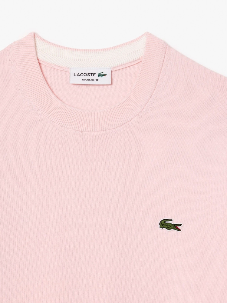 Lacoste 100% Cotton Crew Neck Sweater - Image 5 of 5