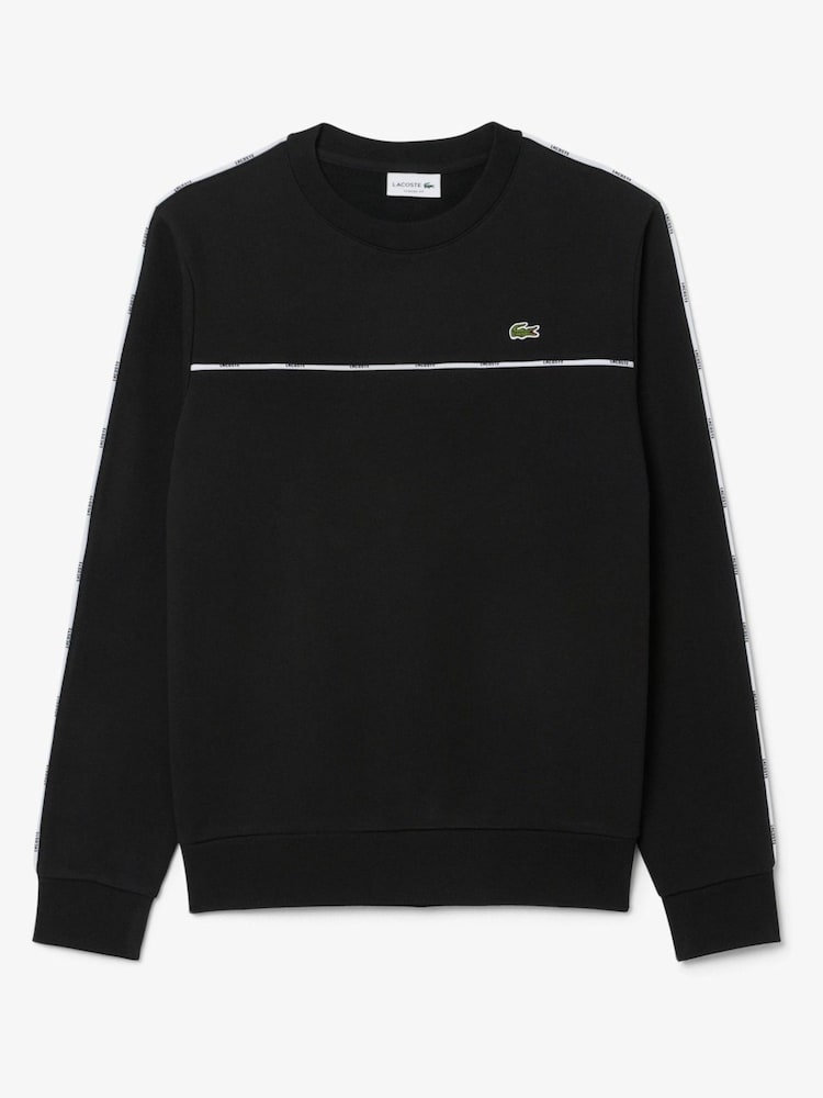 Lacoste Classic Fit Lacoste Tape Sweatshirt - Image 1 of 2