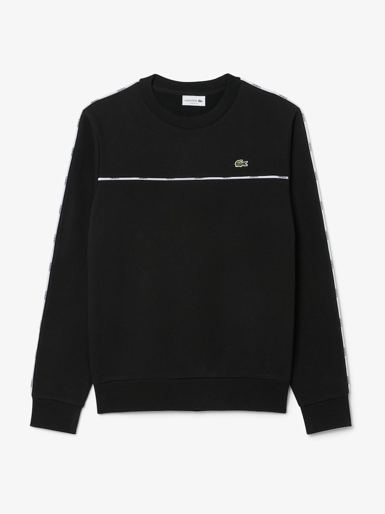 Lacoste Classic Fit Lacoste Tape Sweatshirt - Image 2 of 2