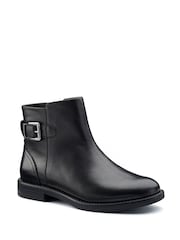 Hotter Black Regular Fit Ascot Zip Boots - Image 2 of 4