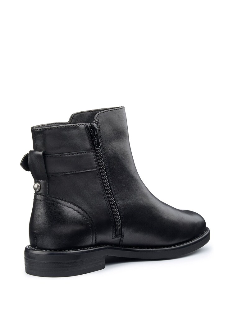 Hotter Black Regular Fit Ascot Zip Boots - Image 3 of 4
