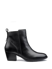 Hotter Black Regular Fit Delight Zip Boots - Image 1 of 4