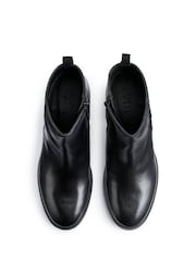 Hotter Black Regular Fit Delight Zip Boots - Image 4 of 4