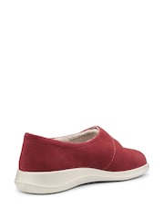 Hotter Red Regular Fit Wrap Touch Fastening Slippers - Image 3 of 4