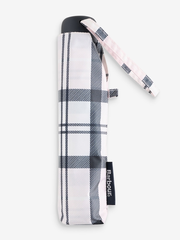 Barbour® White Portree Umbrella - Image 2 of 2