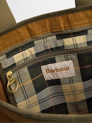 Barbour® Green 100% Cotton Mya Tote Bag - Image 11 of 11