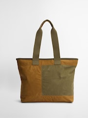 Barbour® Green 100% Cotton Mya Tote Bag - Image 7 of 11