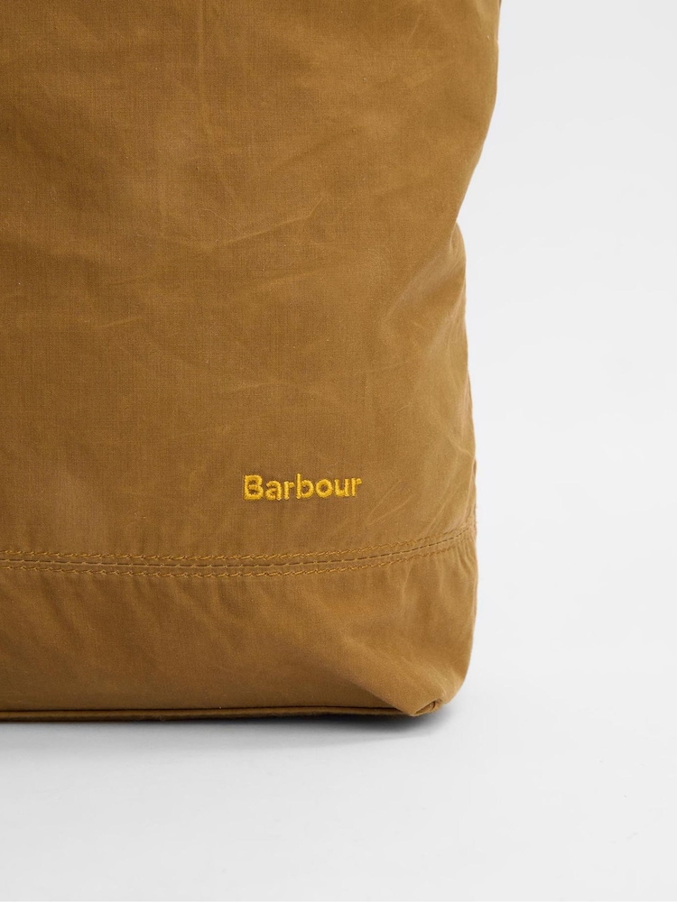 Barbour® Green 100% Cotton Mya Tote Bag - Image 8 of 11