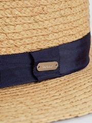 Barbour® Natural Lily Straw Summer Hat - Image 5 of 5