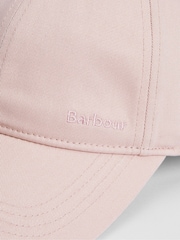 Barbour® Light Pink Olivia Sports 100% Cotton Cap - Image 3 of 3