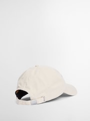 Barbour® White International Emily Varsity Logo Sports 100% Cotton Cap - Image 2 of 4