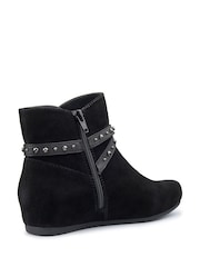 Hotter Black Regular Fit Avocet Zip Boots - Image 3 of 4