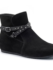 Hotter Black Regular Fit Avocet Zip Boots - Image 4 of 4
