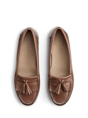 Hotter Brown Regular Fit Keel Slip-On Shoes - Image 4 of 4