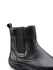 Hotter Black Regular Fit Kendal Zip Boots - Image 2 of 4