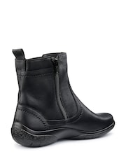 Hotter Black Regular Fit Kendal Zip Boots - Image 3 of 4