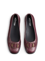 Hotter Red Grace Slip-on Wide Fit Shoes - Image 3 of 4