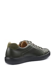 Hotter Green Wide Fit Chase II Lace up / Zip Trainers - Image 3 of 4