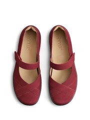 Hotter Red Hope Touch-Fastening Wide Fit Shoes - Image 4 of 4