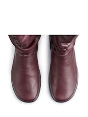 Hotter Red Wide Fit Derrymore II Zip-Fastening Boots - Image 4 of 4