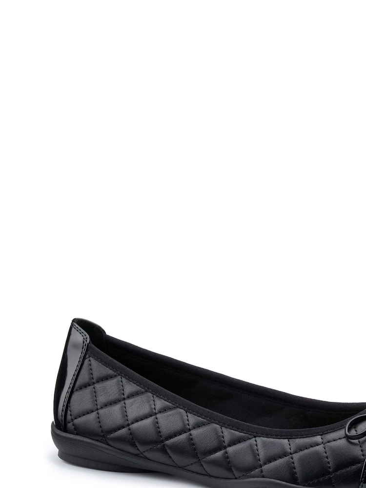 črna - Hotter v standardnem krogu Dove Slip-On čevlji - Slika 2 iz 4