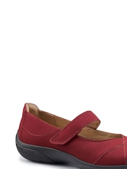 Hotter Red Regular Fit Hope Touch Fastening Shoes - Image 2 of 4