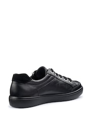 Hotter All Black Wide Fit Chase II Lace up / Zip Trainers - Image 4 of 4