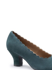 Hotter Green Regular Fit Jive Slip-On Shoes - Image 2 of 4