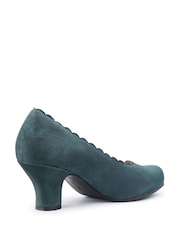 Hotter Green Regular Fit Jive Slip-On Shoes - Image 3 of 4