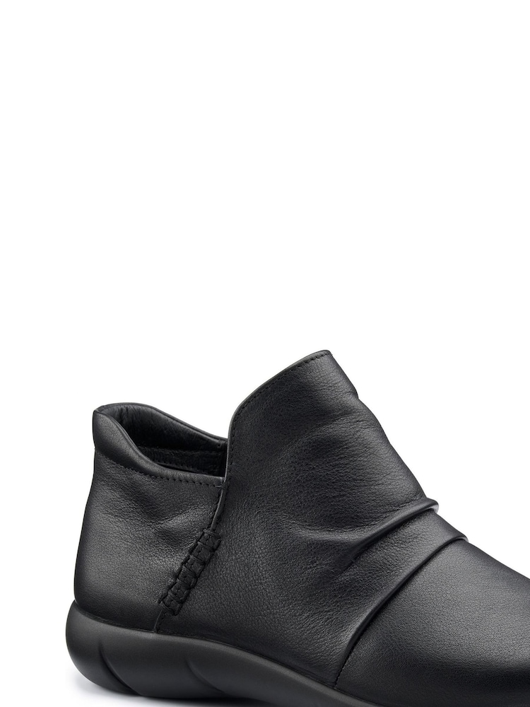 Hotter Black Regular Fit Marly Zip Boots - Image 2 of 4