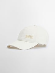 Barbour® International 100% Cotton Norton White Cap - Image 3 of 4
