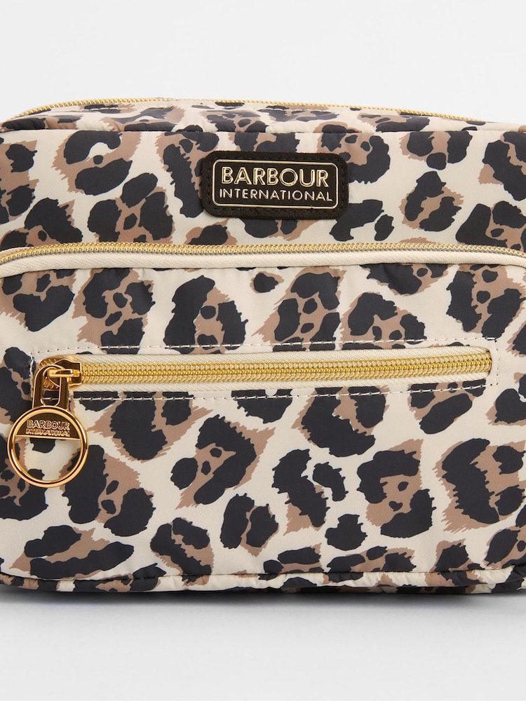 Barbour® International Leopard Boulevard Crossbody Bag - Image 6 of 7