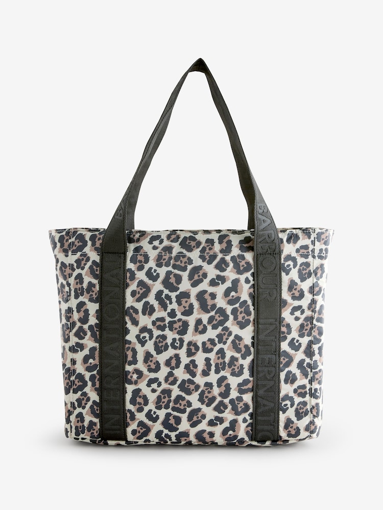 Barbour® International Leopard Boulevard Tote Bag - Image 2 of 5