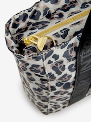 Barbour® International Leopard Boulevard Tote Bag - Image 4 of 5