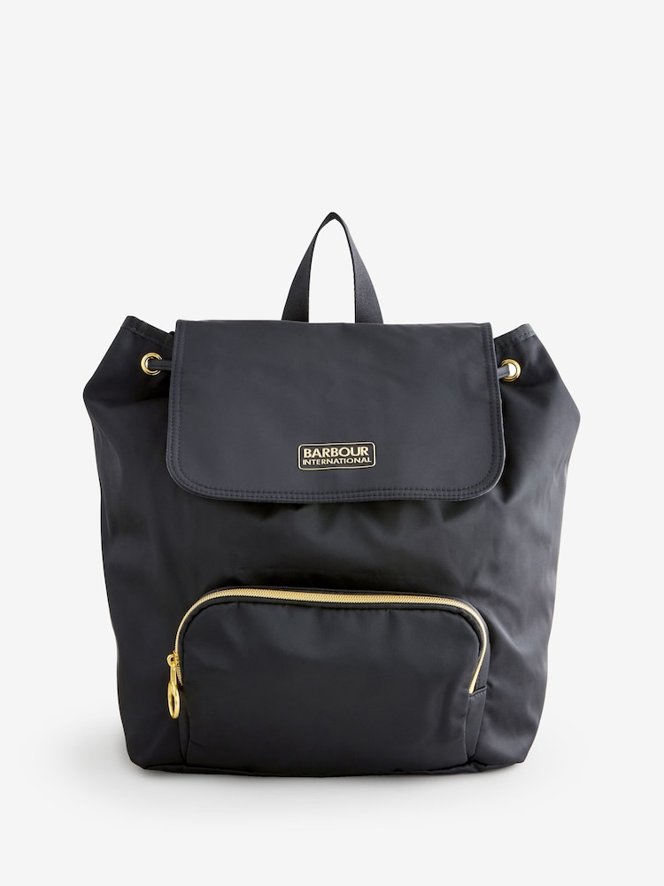 Barbour® International Qualify Black Backpack - Image 1 of 5
