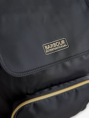 Barbour® International Qualify Black Backpack - Image 4 of 5