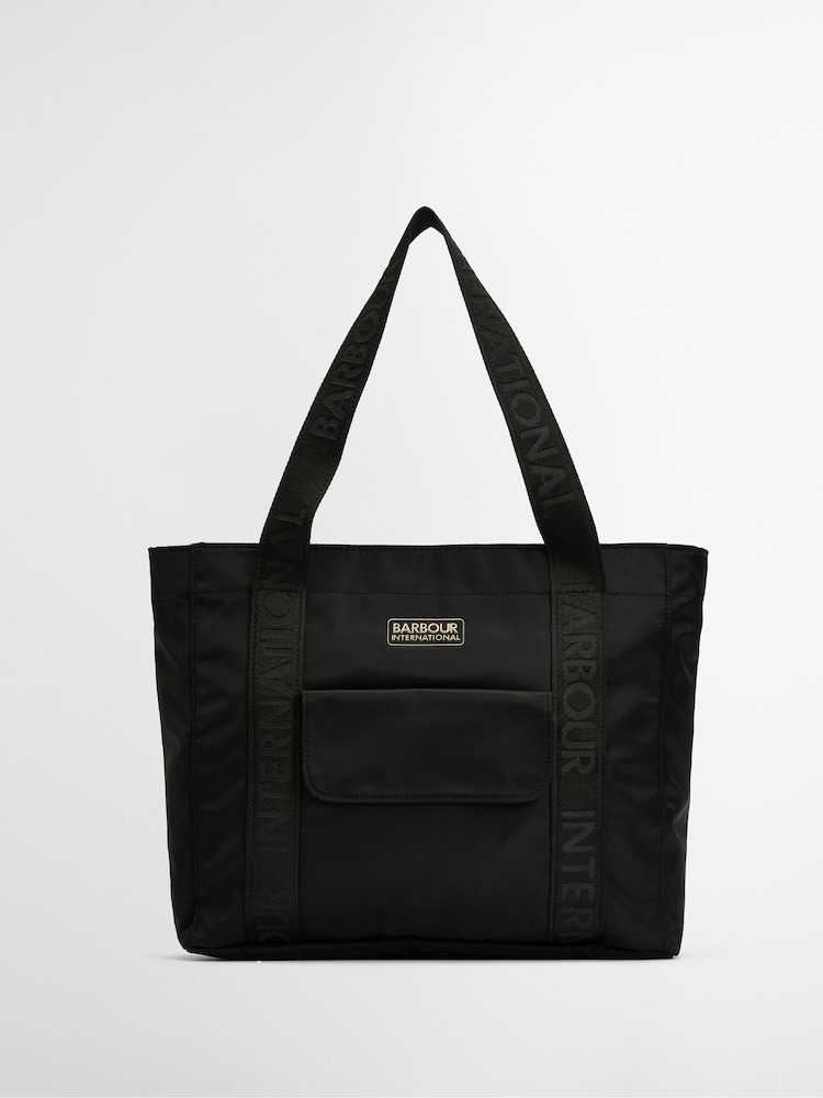Barbour® International Qualify Black Tote Bag - Image 1 of 7