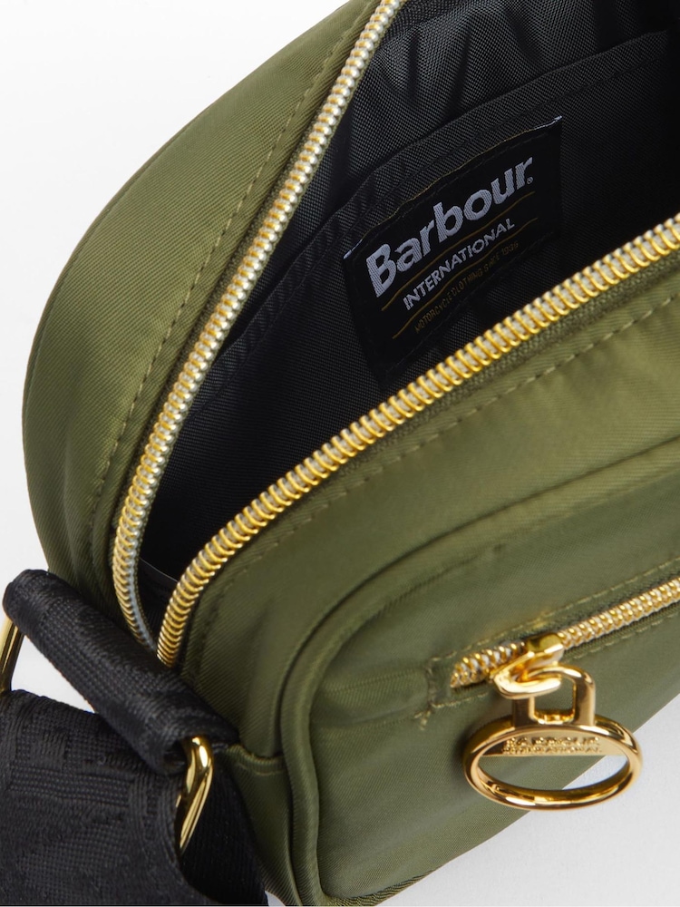 Groen - Barbour® International Qualify micro schoudertas - Image 5 of 8
