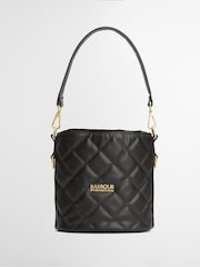 Barbour® International Quilted Balham Black Tote Bag - Image 5 of 9