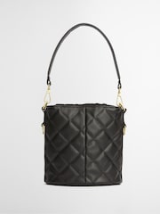 Barbour® International Quilted Balham Black Tote Bag - Image 6 of 9