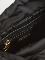 Barbour® International Quilted Balham Black Tote Bag - Image 8 of 9