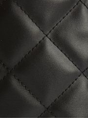 Barbour® International Quilted Balham Black Tote Bag - Image 9 of 9