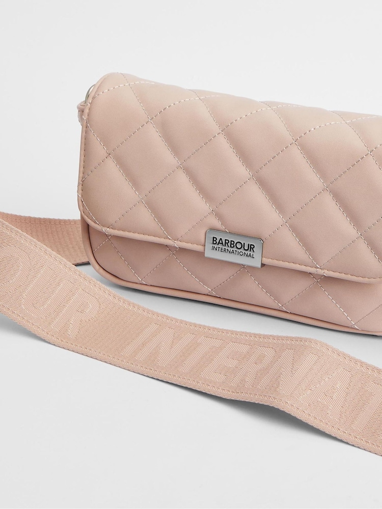 Barbour® International Mini Soho Quilted Crossbody Bag - Image 6 of 9
