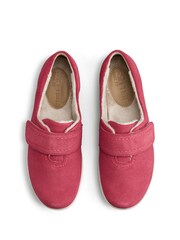 Hotter Pink Regular Fit Regular Fit Toasty Touch Fastening Slippers - Image 4 of 4