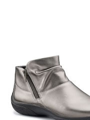 Hotter Silver Regular Fit Murmur Zip-Fastening Boots - Image 2 of 4