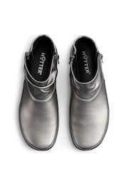 Hotter Silver Regular Fit Murmur Zip-Fastening Boots - Image 4 of 4