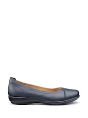 Hotter Blue Wide Fit Robyn II Slip-On Leather Shoes - Image 2 of 4