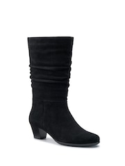 Hotter Black Sloane Zip Wide Fit Boots - Image 2 of 4