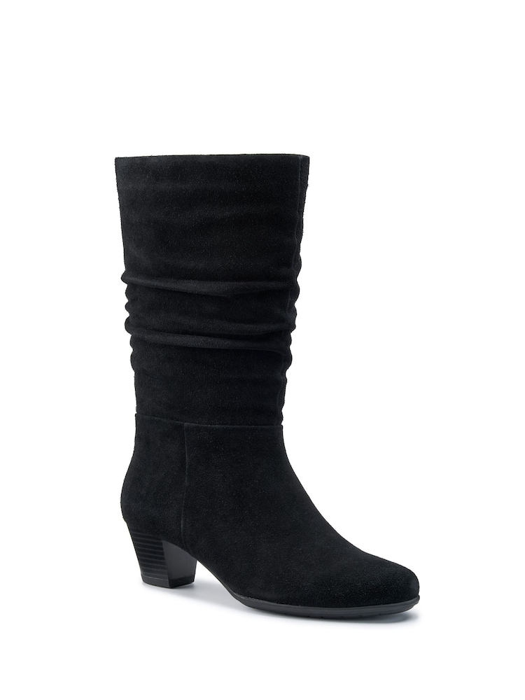Hotter Black Sloane Zip Wide Fit Boots - Image 2 of 4