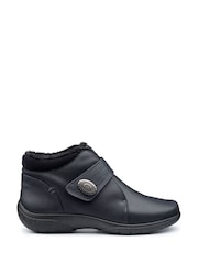 Hotter Blue Wide Fit Muse Touch-Fastening Boots - Image 1 of 4